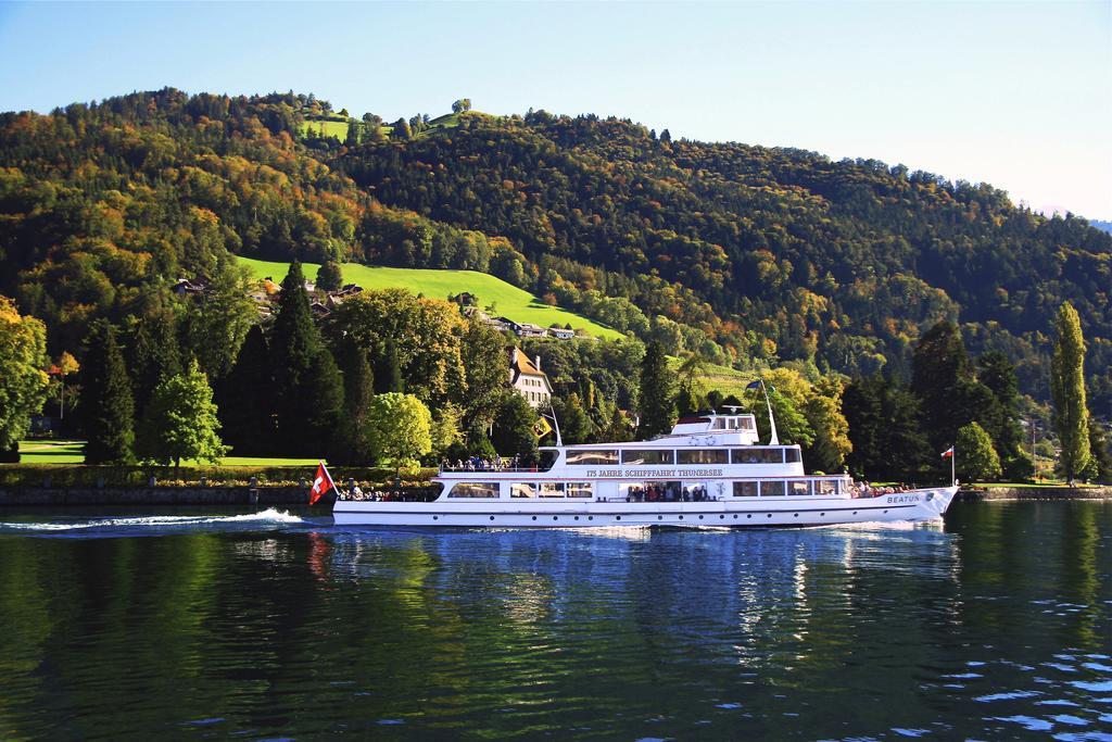 Seehotel Boutique Jägerhof-Hubertus Faulensee Extérieur photo